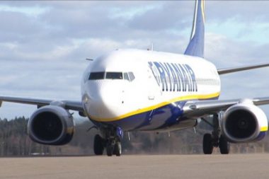 Ryanair a Varsavia Modlin