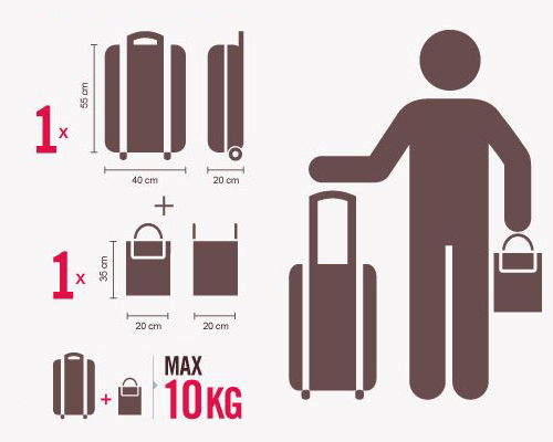 Bagaglio a mano Volotea: è permesso portare anche il secondo | Viaggiatori  Low Cost
