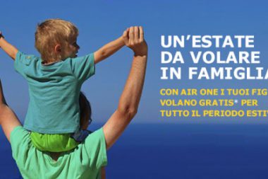 voli gratis bambini Airone